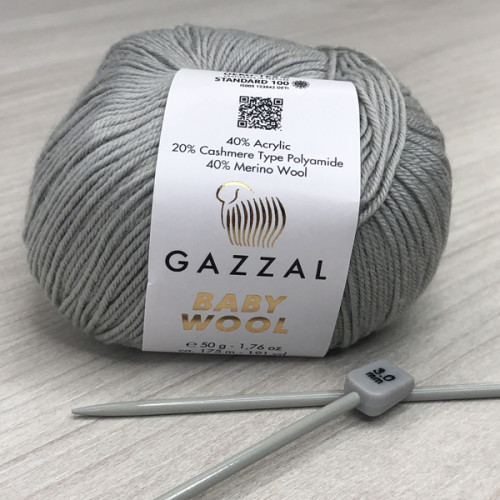 Пряжа Gazzal – Baby Wool колір 817 Пряжа Gazzal – Baby Wool колір 817