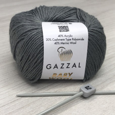Пряжа Gazzal – Baby Wool колір 818 Пряжа Gazzal – Baby Wool колір 818