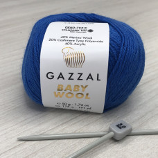 Пряжа Gazzal – Baby Wool колір 830 Пряжа Gazzal – Baby Wool колір 830