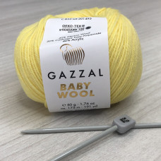 Пряжа Gazzal – Baby Wool колір 833 Пряжа Gazzal – Baby Wool колір 833