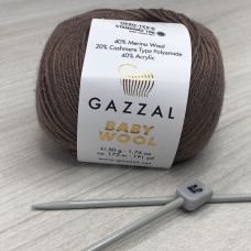 Пряжа Gazzal – Baby Wool колір 835 Пряжа Gazzal – Baby Wool колір 835