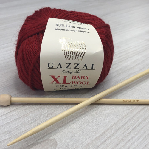 Пряжа Gazzal – Baby Wool XL колір 816 Пряжа Gazzal – Baby Wool XL колір 816
