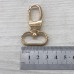 Карабін для сумки 25 мм, золото - 5,5 см