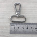 Карабін для сумки 32 мм, нікель - 5 см Карабін для сумки 32 мм, нікель - 5 см