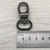 Карабін для сумки 20 мм, темний нікель - 5 см