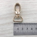 Карабін для сумки 15 мм, золото - 4,5 см