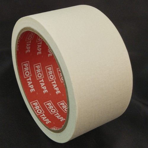 Стрічка малярна біла стандарт (10101 W) (PROTAPE, 48ммх20м) Стрічка малярна біла стандарт (10101 W) (PROTAPE, 48ммх20м)