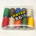 Набір кольорових ниток 40/2 (бавовна) Набір кольорових ниток 40/2 (бавовна)