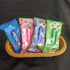 Серветки вологі Freshmarket 15шт Серветки вологі Freshmarket 15шт