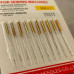 Голки для побутових швейних машин "Harp Needles" №75 -10шт Голки для побутових швейних машин "Harp Needles" №75 -10шт