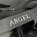 Резинка Angel для спортивного одягу 3 см - сталевий Резинка Angel для спортивного одягу 3 см - сталевий