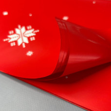 Пакувальна калька для подарунків 57х57 см, 20 аркушів - червона Merry Christmas Пакувальна калька для подарунків 57х57 см, 20 аркушів - червона Merry Christmas