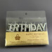 Свічки для торта "Happy Birthday" - срібло