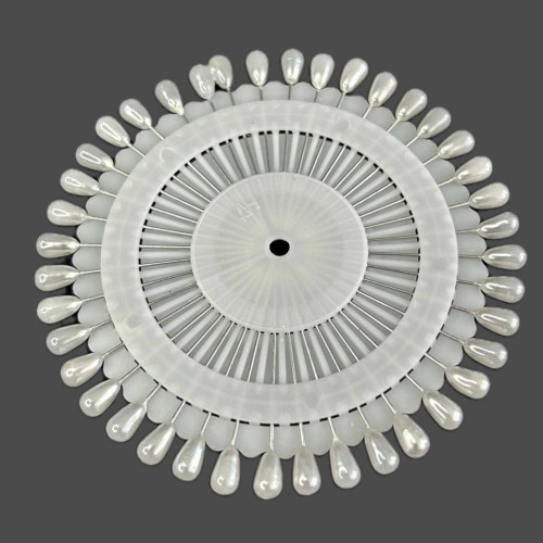 Кравецькі булавки з білою кулькою - 4 см Кравецькі булавки з білою кулькою - 4 см