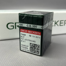 Голки для промислових оверлоків Groz Beckert В27 GEBEDUR №90 Голки для промислових оверлоків Groz Beckert В27 GEBEDUR №90