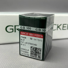 Голки для промислових оверлоків Groz Beckert В27 GEBEDUR №70 Голки для промислових оверлоків Groz Beckert В27 GEBEDUR №70