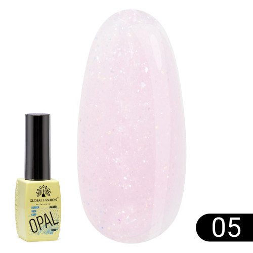 Каучукова база Opal Global Fashion 8 мл №05 Каучукова база Opal Global Fashion 8 мл №05