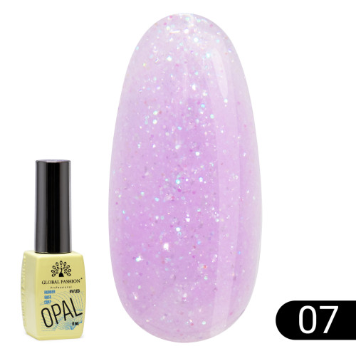 Каучукова база Opal Global Fashion 8 мл №07 Каучукова база Opal Global Fashion 8 мл №07