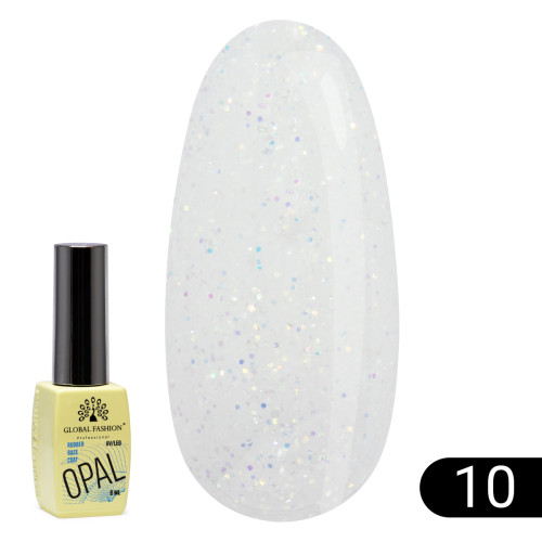 Каучукова база Opal Global Fashion 8 мл №10 Каучукова база Opal Global Fashion 8 мл №10