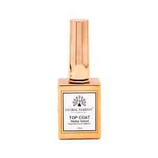 Топ з оксамитовим ефектом без липкого шару Global Fashion, Matte Top Coat 15 мл Топ з оксамитовим ефектом без липкого шару Global Fashion, Matte Top Coat 15 мл