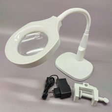 Настільна лупа Magnifier 9145T з підсвічуванням, 45 LED - діаметр лінзи 90 мм Настільна лупа Magnifier 9145T з підсвічуванням, 45 LED - діаметр лінзи 90 мм