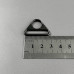 Трикутник для сумки 25 мм, темний нікель - 2,5 см