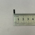 10г - Металострази термоклейові, прямокутник 3х10 мм - чорний
