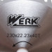 Диск пиляльний 230х22.23 мм 40 зуб. по дереву WERK 36116 Диск пиляльний 230х22.23 мм 40 зуб. по дереву WERK 36116