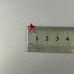 10 г - Металострази термоклейові, зірка 8 мм - червоний 10 г - Металострази термоклейові, зірка 8 мм - червоний