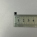 10г - Металострази термоклейові, квадрат 5 мм - чорний