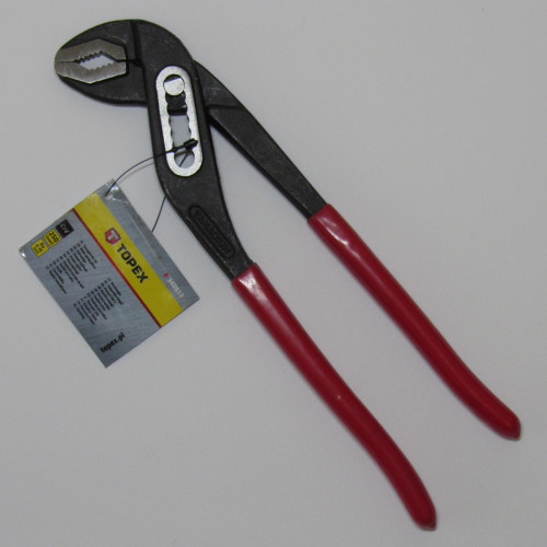 Кліщі трубні Topex, 0-38 мм, 250 мм (34D512) Кліщі трубні Topex, 0-38 мм, 250 мм (34D512)