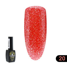 Гель лак Gold Global Fashion №20, 8мл Гель лак Gold Global Fashion №20, 8мл