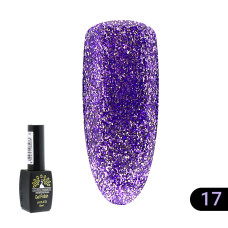 Гель лак Gold Global Fashion №17, 8мл Гель лак Gold Global Fashion №17, 8мл