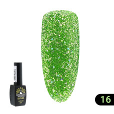 Гель лак Gold Global Fashion №16, 8мл Гель лак Gold Global Fashion №16, 8мл