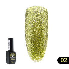 Гель лак Gold Global Fashion №02, 8мл Гель лак Gold Global Fashion №02, 8мл