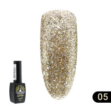 Гель лак Gold Global Fashion №05, 8мл Гель лак Gold Global Fashion №05, 8мл