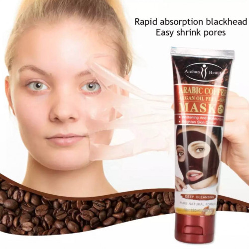 Маска-плівка для обличчя з Аргановою олією та кавою Aichun Beauty, 120мл Маска-плівка для обличчя з Аргановою олією та кавою Aichun Beauty, 120мл