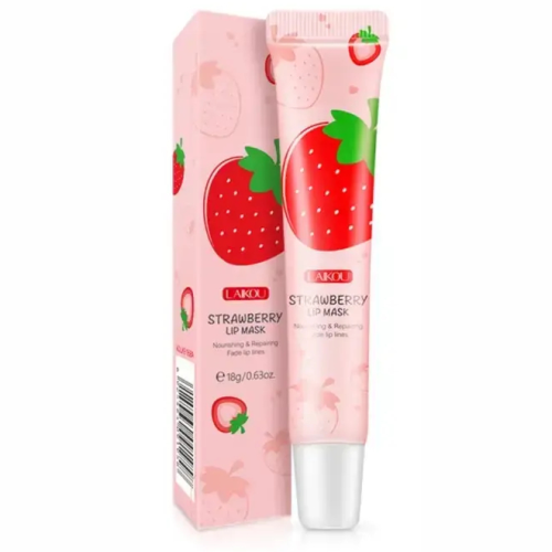 Поживна маска для губ з екстрактом полуниці Laikou Strawberry Lip Mask, 18г Поживна маска для губ з екстрактом полуниці Laikou Strawberry Lip Mask, 18г
