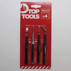 Набір пінцетів Top Tools для ремонту смартфонів 4 шт Набір пінцетів Top Tools для ремонту смартфонів 4 шт