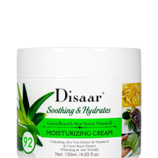 Зволожувальний крем для обличчя Disaar Aloe Vera & Vitamin E 92%, 120мл Зволожувальний крем для обличчя Disaar Aloe Vera & Vitamin E 92%, 120мл