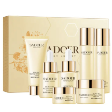 Подарунковий набір косметики для жінок Sadoer Honey Luxury, 7в1 Подарунковий набір косметики для жінок Sadoer Honey Luxury, 7в1