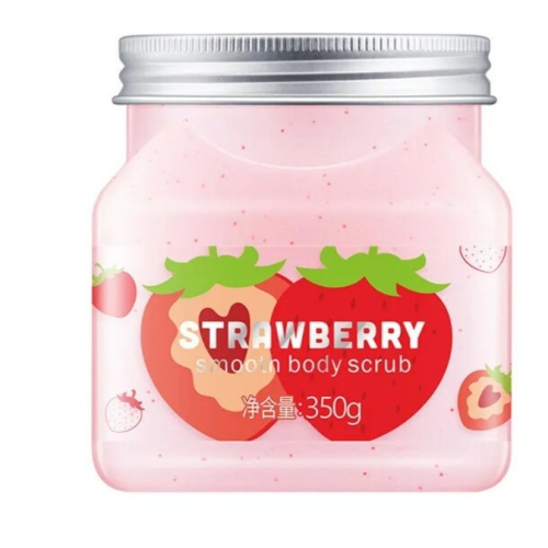 Скраб для тіла Laikou Strawberry з екстрактом полуниці, 350 мл Скраб для тіла Laikou Strawberry з екстрактом полуниці, 350 мл