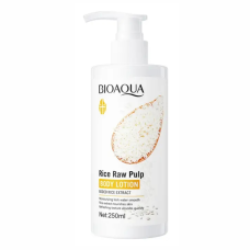 Лосьйон для тіла з екстрактом рису Bioaqua Rice Raw Pulp Body Lotion, 250 мл Лосьйон для тіла з екстрактом рису Bioaqua Rice Raw Pulp Body Lotion, 250 мл