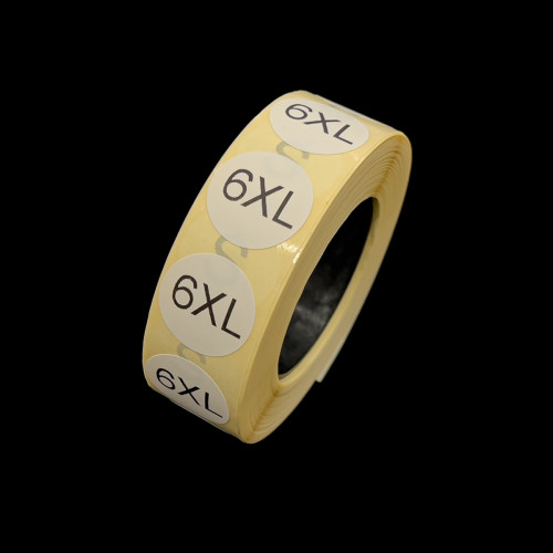Розмірник клейовий 6XL 1000шт. Розмірник клейовий 6XL 1000шт.