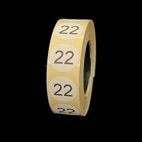 Розмірник клейовий 22 1000шт. Розмірник клейовий 22 1000шт.