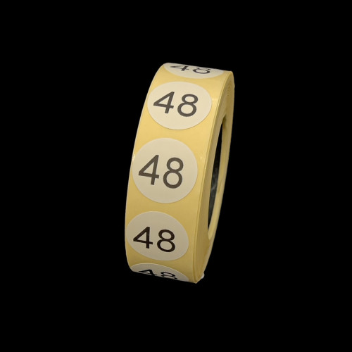 Розмірник клейовий 48 1000шт. Розмірник клейовий 48 1000шт.