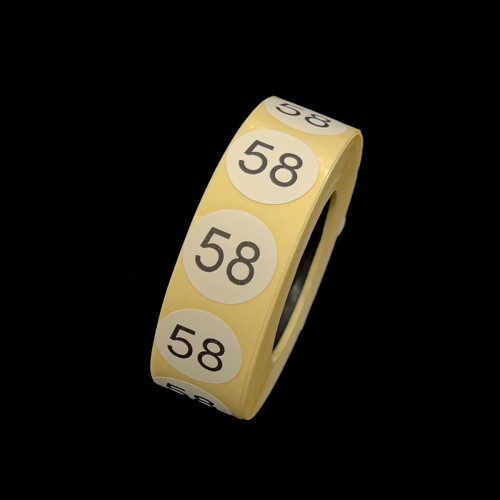 Розмірник клейовий 58 1000шт. Розмірник клейовий 58 1000шт.
