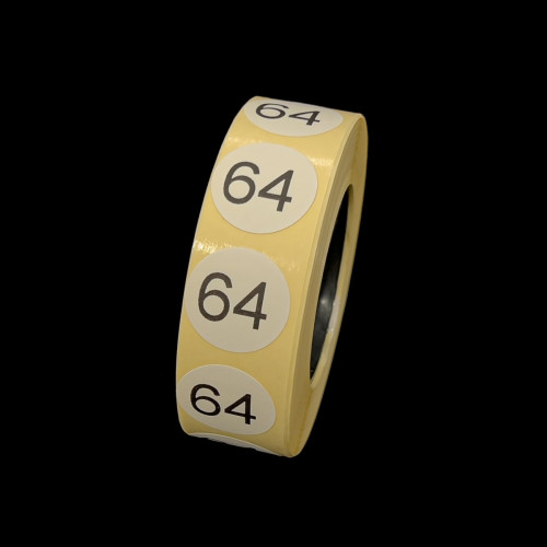 Розмірник клейовий 64 1000шт. Розмірник клейовий 64 1000шт.