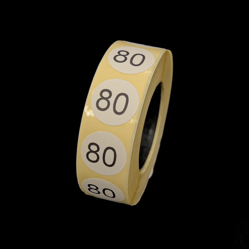 Розмірник клейовий 80 1000шт. Розмірник клейовий 80 1000шт.