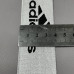 Резинка брендована "Ad-s" 4 см - атлас срібло Резинка брендована "Ad-s" 4 см - атлас срібло